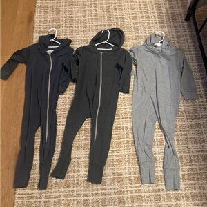 Bundle of 3 Mini Mioche rompers 3/4T